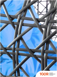 M-Group ДЛЯ ДВОИХ ЛЮКС 11510303 (СЕРЫЙ РОТАНГ/ГОЛУБАЯ ПОДУШКА) (340891)