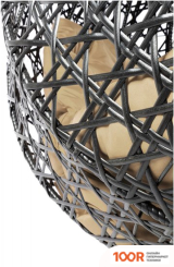 M-Group ДЛЯ ДВОИХ ЛЮКС 11510301 (СЕРЫЙ РОТАНГ/БЕЖЕВАЯ ПОДУШКА) (340889)