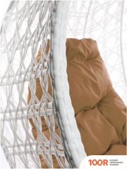 M-Group ДЛЯ ДВОИХ ЛЮКС 11510101 (БЕЛЫЙ РОТАНГ/БЕЖЕВАЯ ПОДУШКА) (340868)