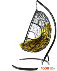 M-Group ДЛЯ ДВОИХ 11450411 (ЧЕРНЫЙ РОТАНГ/ЖЕЛТАЯ ПОДУШКА) (340867)