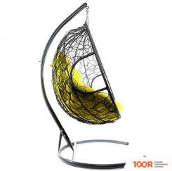 M-Group ДЛЯ ДВОИХ 11450311 (СЕРЫЙ РОТАНГ/ЖЕЛТАЯ ПОДУШКА) (340856)