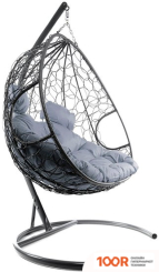 M-Group ДЛЯ ДВОИХ 11450309 (СЕРЫЙ РОТАНГ/СЕРАЯ ПОДУШКА) (340854)