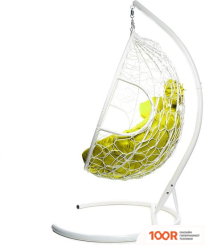 M-Group ДЛЯ ДВОИХ 11450111 (БЕЛЫЙ РОТАНГ/ЖЕЛТАЯ ПОДУШКА) (340835)