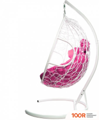 M-Group ДЛЯ ДВОИХ 11450108 (БЕЛЫЙ РОТАНГ/РОЗОВАЯ ПОДУШКА) (340832)