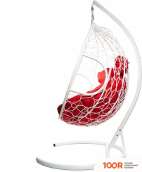 M-Group ДЛЯ ДВОИХ 11450106 (БЕЛЫЙ РОТАНГ/КРАСНАЯ ПОДУШКА) (340830)