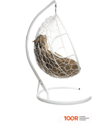 M-Group ДЛЯ ДВОИХ 11450101 (БЕЛЫЙ РОТАНГ/БЕЖЕВАЯ ПОДУШКА) (340826)