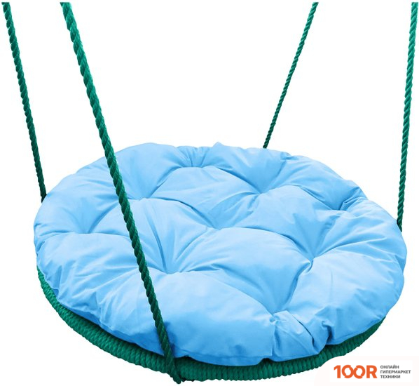 M-Group ГНЕЗДО В ОПЛЕТКЕ 0.8М 17059903 (ГОЛУБАЯ ПОДУШКА) (340809)