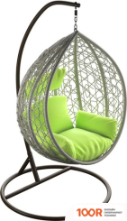 LoftyHome NONI 1147 (GREY SPOTS/GREEN) (340693)