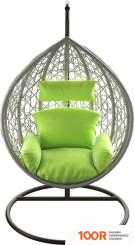 LoftyHome NONI 1147 (GREY SPOTS/GREEN) (340693)