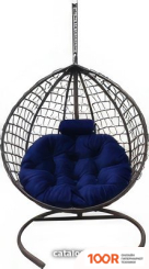 Craftmebel КОКОН КАПЛЯ ПРЕМИУМ (СИНИЙ/КОРИЧНЕВЫЙ) (340460)