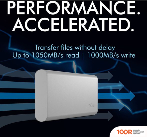 Внешний накопитель LaCie PORTABLE V2 1TB STKS1000400 (339235)