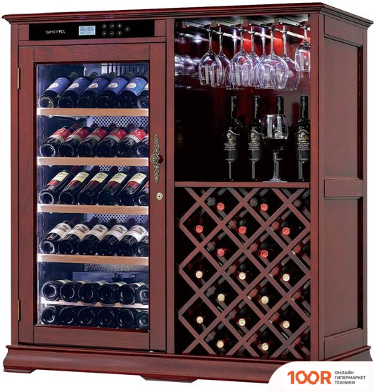 Винный шкаф Meyvel MV66-WM1-BAR-C (339173)