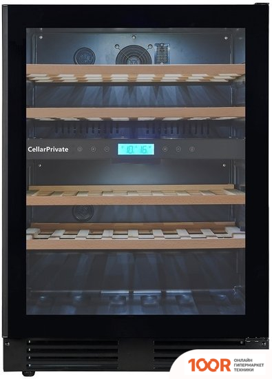 Винный шкаф Cellar Private CP043-2TBH СО СКРЫТОЙ РУЧКОЙ (339052)