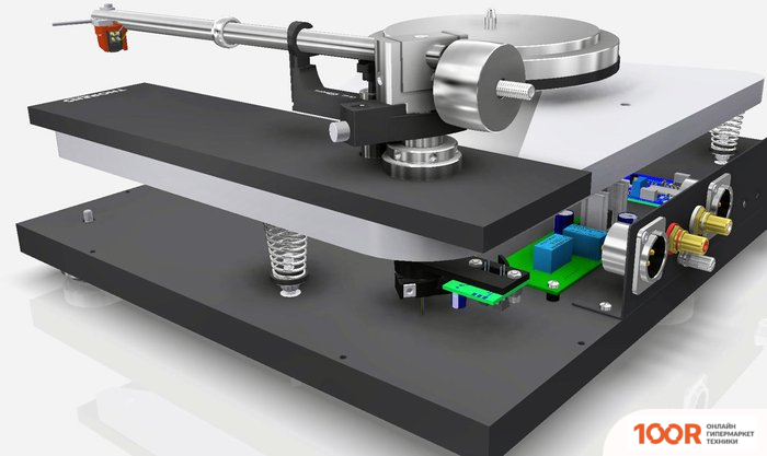 Виниловый проигрыватель Thorens TD 1600 (КОРИЧНЕВЫЙ) (339008)
