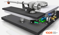 Виниловый проигрыватель Thorens TD 1600 (КОРИЧНЕВЫЙ) (339008)