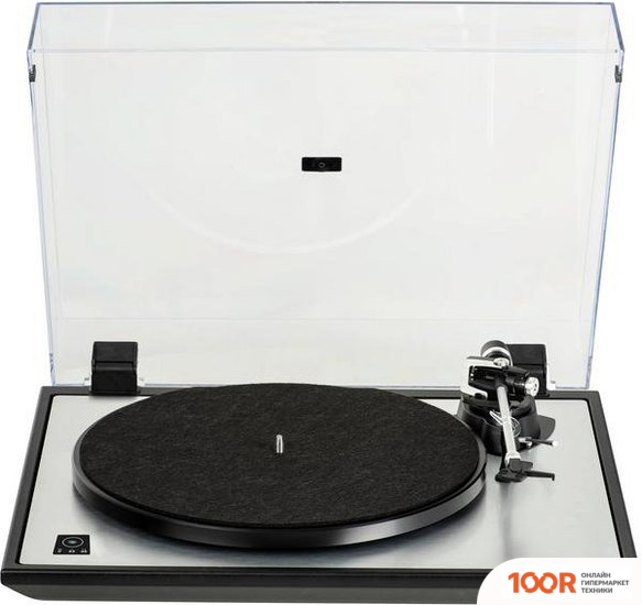 Виниловый проигрыватель Rekkord Audio M500 (БЕЗ ЗВУКОСНИМАТЕЛЯ, ЧЕРНЫЙ/СЕРЕБРИСТЫЙ) (339000)