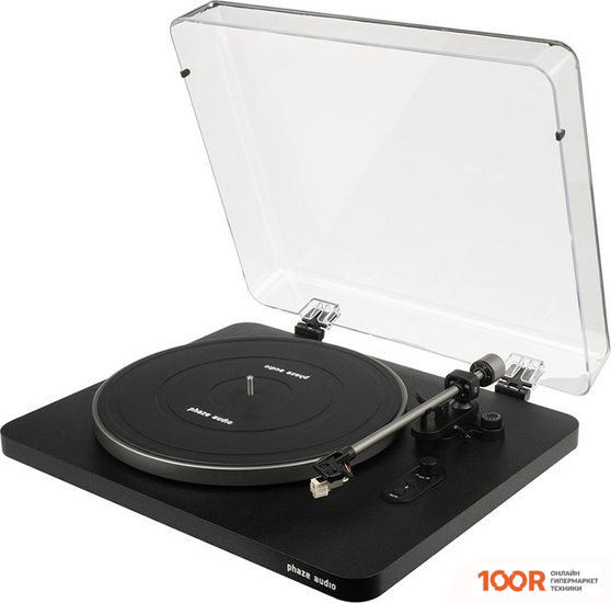 Виниловый проигрыватель Phaze Audio DIANA (ЧЕРНЫЙ) (338984)
