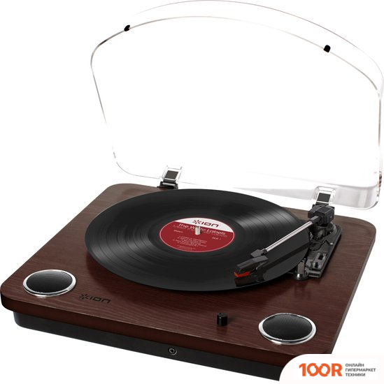 Виниловый проигрыватель ION Audio MAX LP (ТЕМНОЕ ДЕРЕВО) (338967)