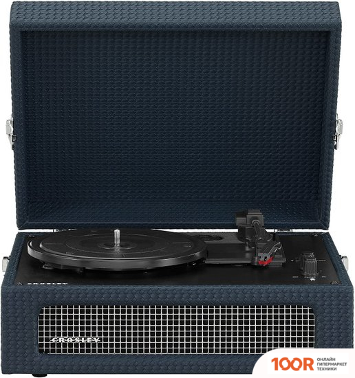 Виниловый проигрыватель Crosley VOYAGER PLUS DARK NAVY (338962)