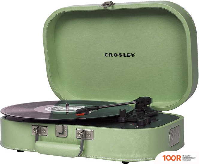 Виниловый проигрыватель Crosley DISCOVERY SEAFOAM (338942)