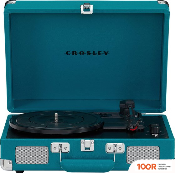 Виниловый проигрыватель Crosley CRUISER PLUS TEAL (338936)