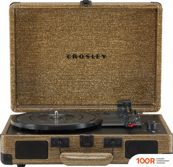 Виниловый проигрыватель Crosley CRUISER PLUS SOFT GOLD (338935)