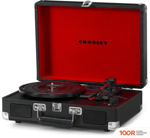 Виниловый проигрыватель Crosley CRUISER PLUS BLACK (338930)