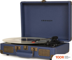 Виниловый проигрыватель Crosley CRUISER DELUXE NAVY (338929)