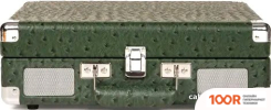 Виниловый проигрыватель Crosley CRUISER DELUXE GREEN OSTRICH (338928)