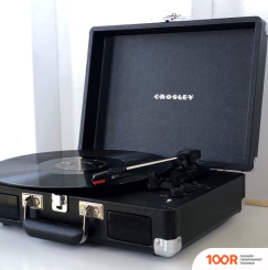 Виниловый проигрыватель Crosley CRUISER DELUXE BLACK (338926)