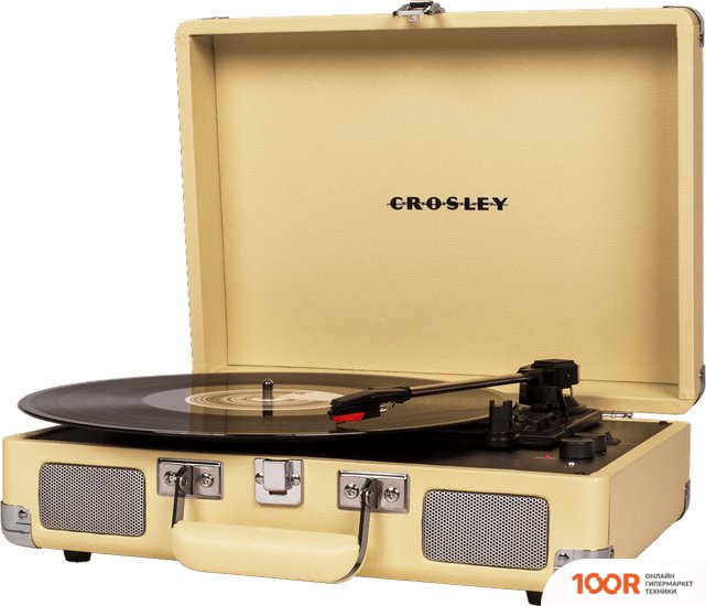 Виниловый проигрыватель Crosley CRUISER DELUXE (СВЕТЛО-БЕЖЕВЫЙ) (338923)