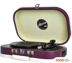 Виниловый проигрыватель Alive Audio VINTAGE (ФИОЛЕТОВЫЙ) (338905)