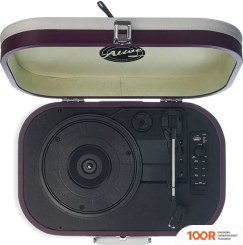 Виниловый проигрыватель Alive Audio VINTAGE (ФИОЛЕТОВЫЙ) (338905)