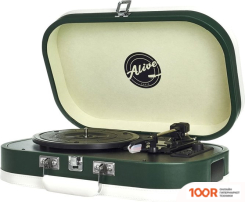 Виниловый проигрыватель Alive Audio VINTAGE (ТЕМНО-ЗЕЛЕНЫЙ) (338904)