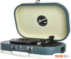 Виниловый проигрыватель Alive Audio VINTAGE (СИНИЙ) (338902)