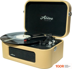 Виниловый проигрыватель Alive Audio STORIES (БЕЖЕВЫЙ) (338893)