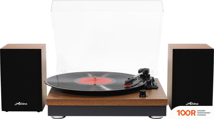 Виниловый проигрыватель Alive Audio HARMONY WOOD (338881)