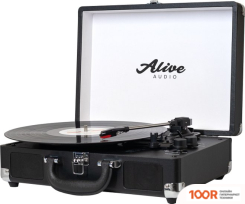 Виниловый проигрыватель Alive Audio GLAM NOIR (338879)