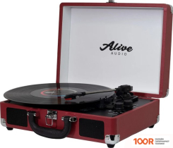 Виниловый проигрыватель Alive Audio GLAM CHERRY (338875)