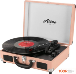 Виниловый проигрыватель Alive Audio GLAM BLUSH (338874)