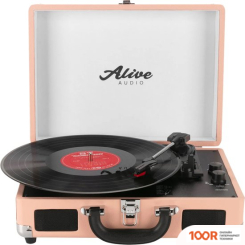 Виниловый проигрыватель Alive Audio GLAM BLUSH (338874)