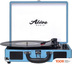 Виниловый проигрыватель Alive Audio GLAM AQUA (338873)