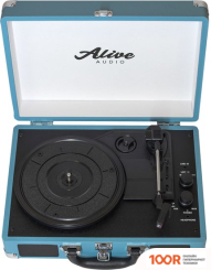 Виниловый проигрыватель Alive Audio GLAM AQUA (338873)
