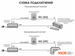 Optimus ВЫХОД NO/NC V.1 (ЧЕРНЫЙ) (338430)