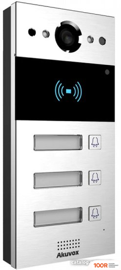 Akuvox R20B ДЛЯ НАКЛАДНОГО МОНТАЖА НА 3 АБОНЕНТА (337991)