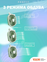 Вентилятор Profit TDF01 (ЗЕЛЕНЫЙ) (337732)