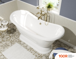 Ванна Эстет БОСТОН С ЛИТЫМ ПОДИУМОМ 180X74 ФР-00001046 (337411)