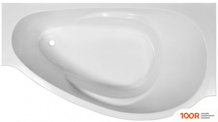 Ванна Эстет GRACIA 170X94 SILK ФР-00014530 (ПРАВЫЙ) (337392)