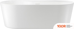 Ванна Wellsee VANILLE JOIE 179,5X84,5 236501002 (ОТДЕЛЬНОСТОЯЩАЯ ВАННА БЕЛЫЙ ГЛЯНЕЦ, ЭКРАН, НОЖКИ, СИФОН-АВТОМАТ ГЛЯНЦЕВЫЙ БЕЛЫЙ) (337319)