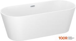 Ванна Wellsee SHELL 140X70 28170101R (ОТДЕЛЬНОСТОЯЩАЯ ВАННА БЕЛЫЙ ГЛЯНЕЦ, ЭКРАН, НОЖКИ, СИФОН-АВТОМАТ ХРОМ) (337302)